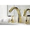 Kingston Brass KS2962CKL Widespread Bathroom Faucet with Brass Pop-Up, Polished Brass KS2962CKL - alternate 6